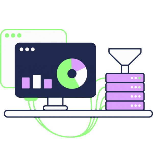 AI Support Ticket Automation Illustration