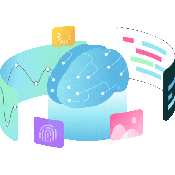AI Content Creation Illustration