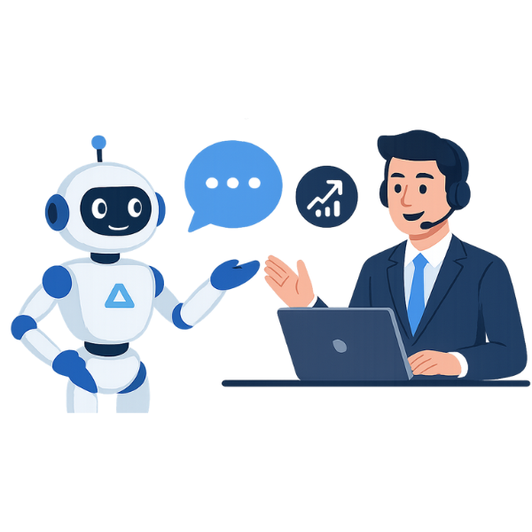 Sales Follow-Up Agents Illustration